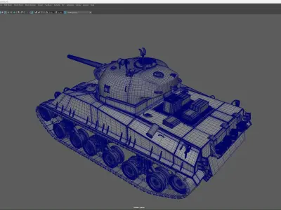 Tank Model 3d 3D model
