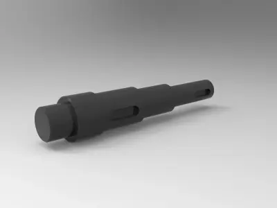 Long Shaft for Engineering Solidworks 3D model