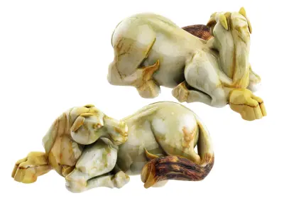 Jade horse  3D model