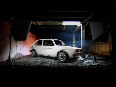 Volkswagen Golf MK1 Free 3D model