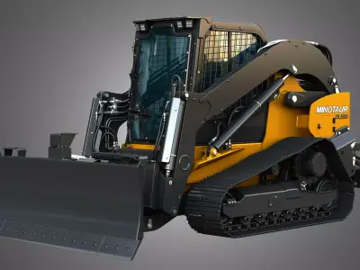 DL550 Minotaur Compact Dozer Loader 3D model
