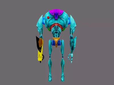 Super Robo 3D model