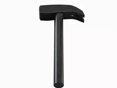Iron Hammer 03 Low-poly 3D model