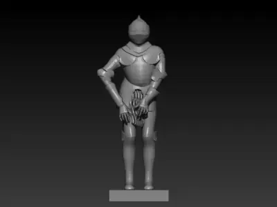 Armor knight Free 3D model