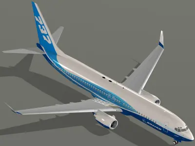  Boeing 737-800 House Livery 