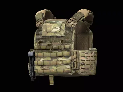 Strandhogg v3 SAPI Cut Plate Carrier V3 Low-poly 3D model