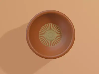 Clay plates free 3d Model Free 3D model