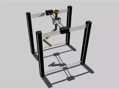 Gantry Robot 3D model