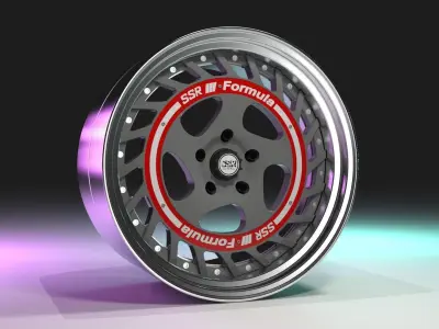 SSR Aero Spoke 3D model