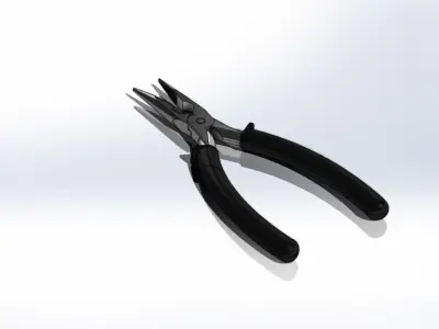 Alicate de Bico Nose Plier 3D model