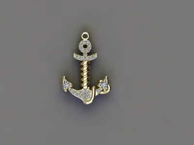 anchor design 3D model
