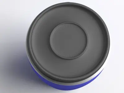 Barrel Plastic 1 3D model