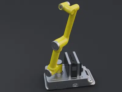 AGV Robot 3D model