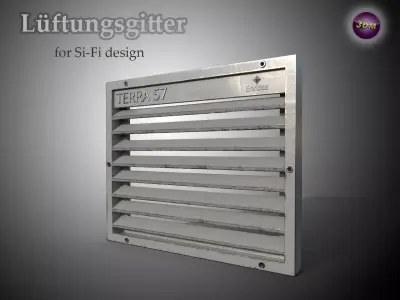 LUFTGITTER - Terra 57 - Enricos  Low-poly 3D model