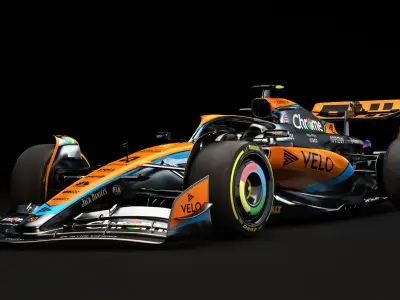 F1 Mclaren MCL60 season 2023 3D model