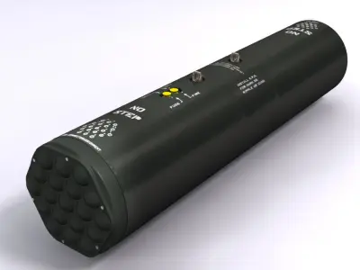 M261 Rocket Launcher 3D model