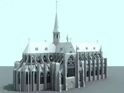 Dom Altenberg Free 3D model