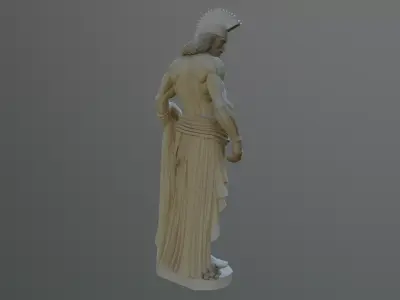 ANCIENT GREEK STATUE 3D model purchase