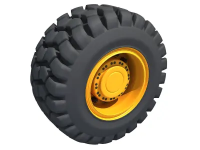 Off Road Tyre 3D model from CGTrader