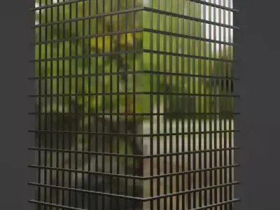 Skyscraper Glass office Tower  Low Poly Architecture 3D Model 3D model