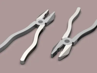Combination Pliers 3D model buy