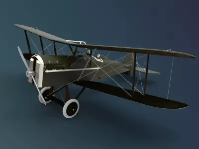 Royal Aircraft Factory SE 5a 3D model