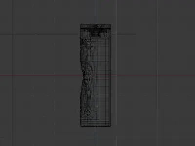 Body Lotion Bottle 3D model