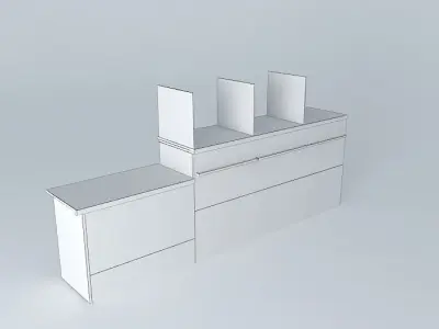 sg bank Free 3D model