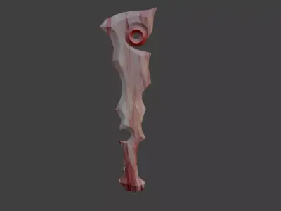 Stylised swords low-poly game ready Low-poly 3D model Low-poly 3D model
