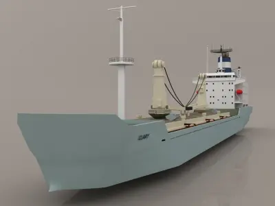 MV Clary 3D model