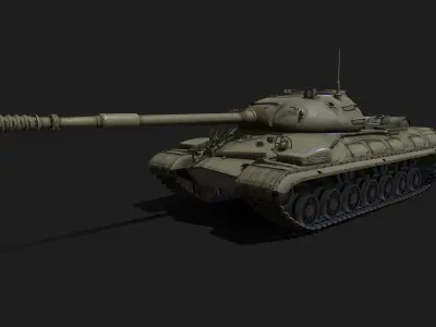 Tank T-10M 3D model