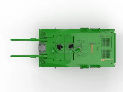 Kampfpanzer 3 1973 Free 3D print model
