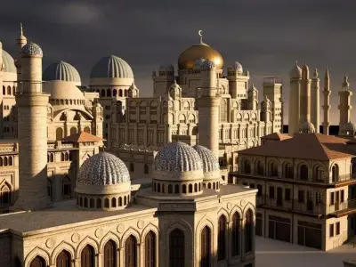 Arabian City 3D model