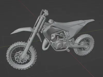 HUSQVARNA TC 50 3D model