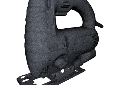 Jig Saw High Poly 3D model