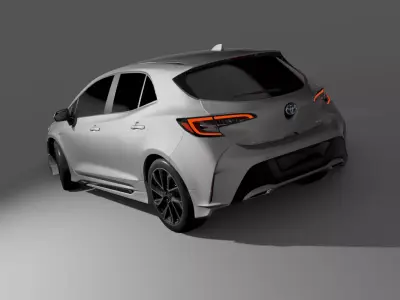 Toyota Corolla Sport E210 2019 3D model