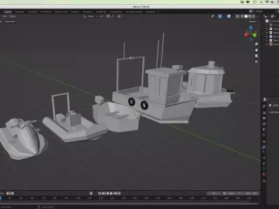 Assets for Roblox Low-poly 3D model