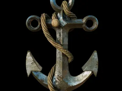 Anchor 3D model 8