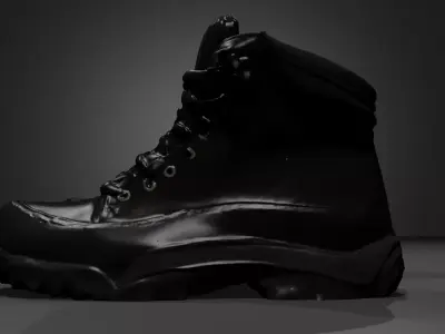 Military shoes 3D model
