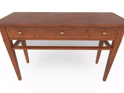 Amazzonite console table Low-poly 3D model