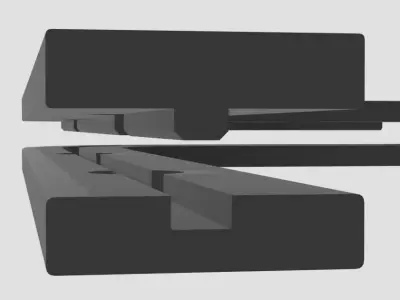 Poton Mono 2 Fep Frame 3D model