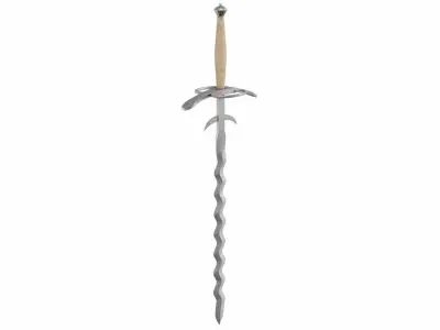Flamberge 3D model