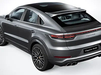 2020 Porsche Cayenne Turbo Coupe 3D model