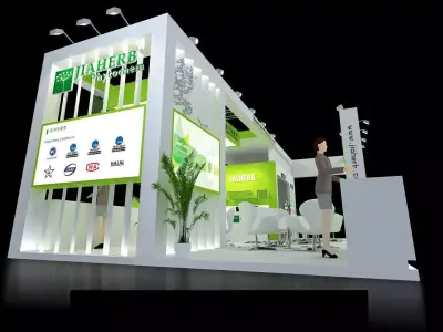 Exhibition - Area - 6X9-3DMAX2010-02 3D model