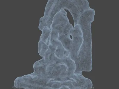 lord ganesh Low-poly 3D model