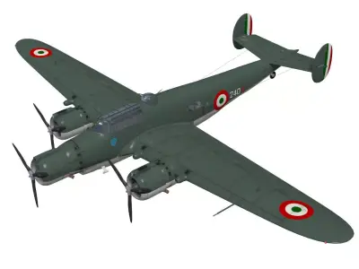 cant z1007bis 3D model purchase