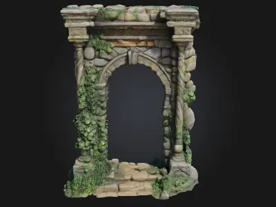 Gateway of Time  Unlock the Portal to Endless Eras 3D model