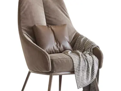 Puk Armchair 3D model