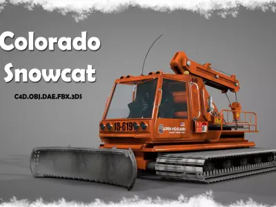 Colorado Snowcat 3D model