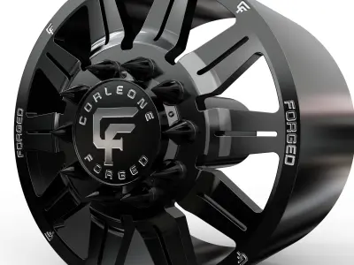 corleone front gravido dually wheel  3D print model